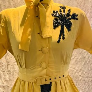 Antique 1940s sequined blouse